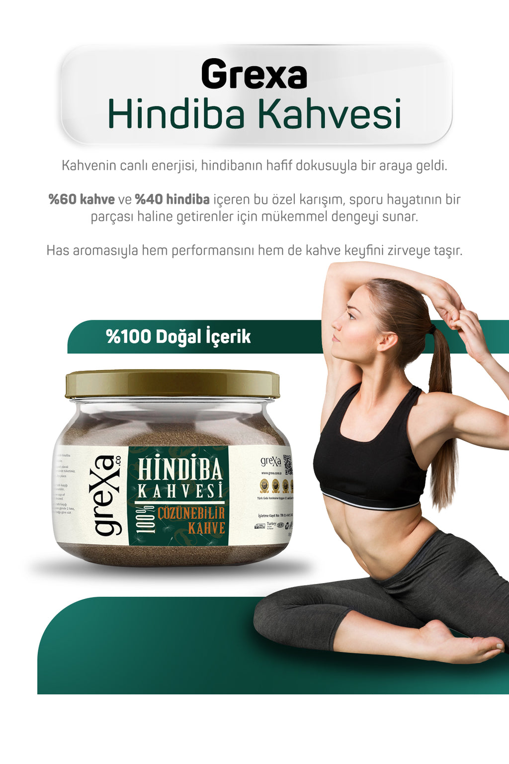 3'lü set Doğal Hindiba Karışımlı Kahve %60 Kahve %40 Hindiba 150g