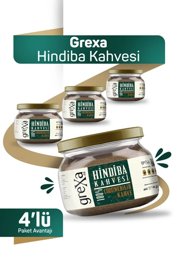 4'lü set Doğal Hindiba Karışımlı Kahve %60 Kahve %40 Hindiba 150g